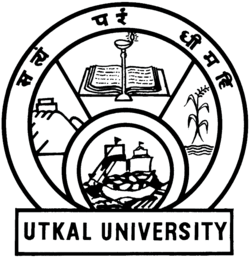 Utkal University logo