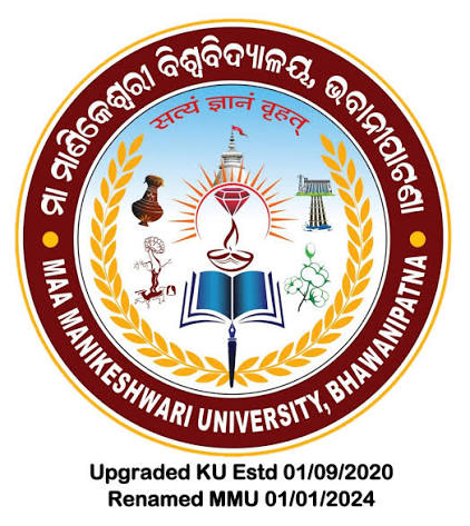 Maa Manikeshwari University logo